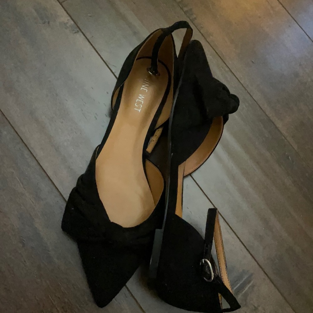 black flats- nine west